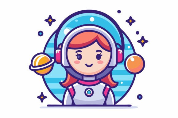 Capturing Joy Through Visual Storytelling: What a Young Woman Enjoy Music Illustration Brings to Modern Design