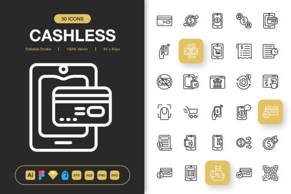Cashless Icons: A Designer’s Shortcut to Polished, Modern Visuals
