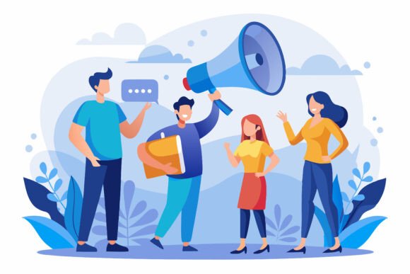 Refer a Friend with Big Megaphone