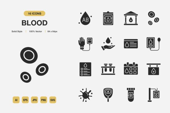 Rethinking Visual Assets: How Blood Solid Icons Streamline Modern Creative Workflows