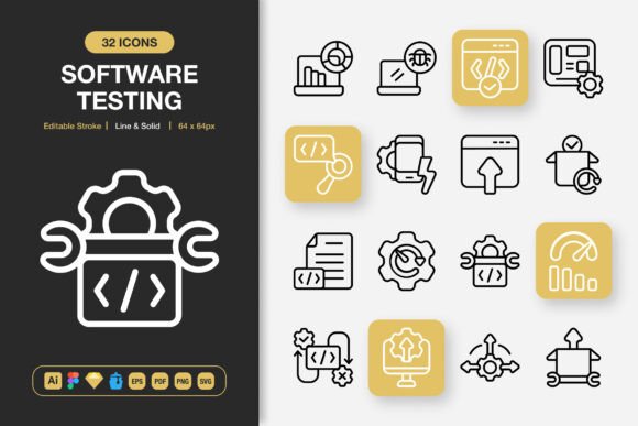 The Visual Vocabulary of Software Testing Icons and Their Role in Modern Digital Design
