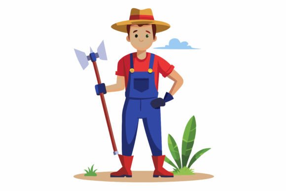 Understanding the Strategic Value of the Farmer AI EPS Illustration Set