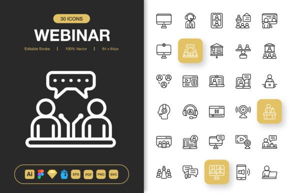 Why the Webinar Icons Pack Transforms Visual Communication for Modern Creators